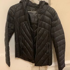 BCBG packable down jacket.